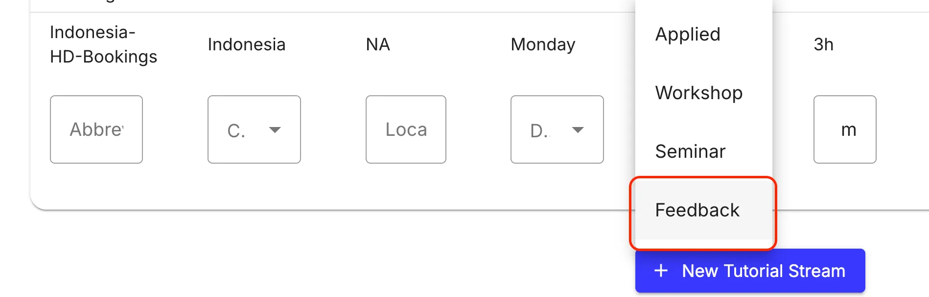 task details