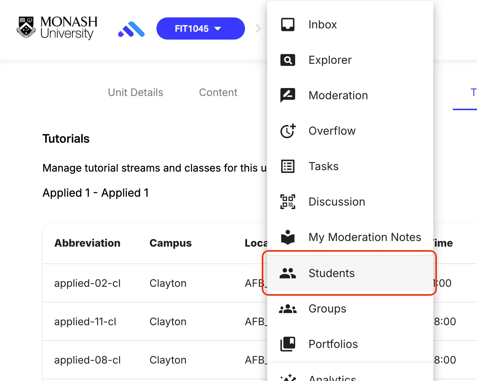 task details